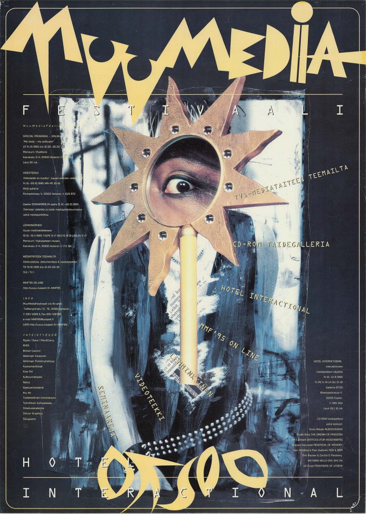 MuuMediaFestivaali 1995 -juliste.